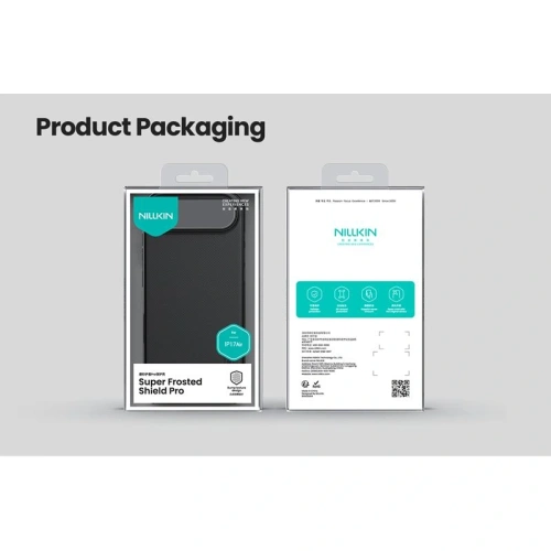 Etui Nillkin Super Shield Pro iPhone 17 Air Black / Czarny