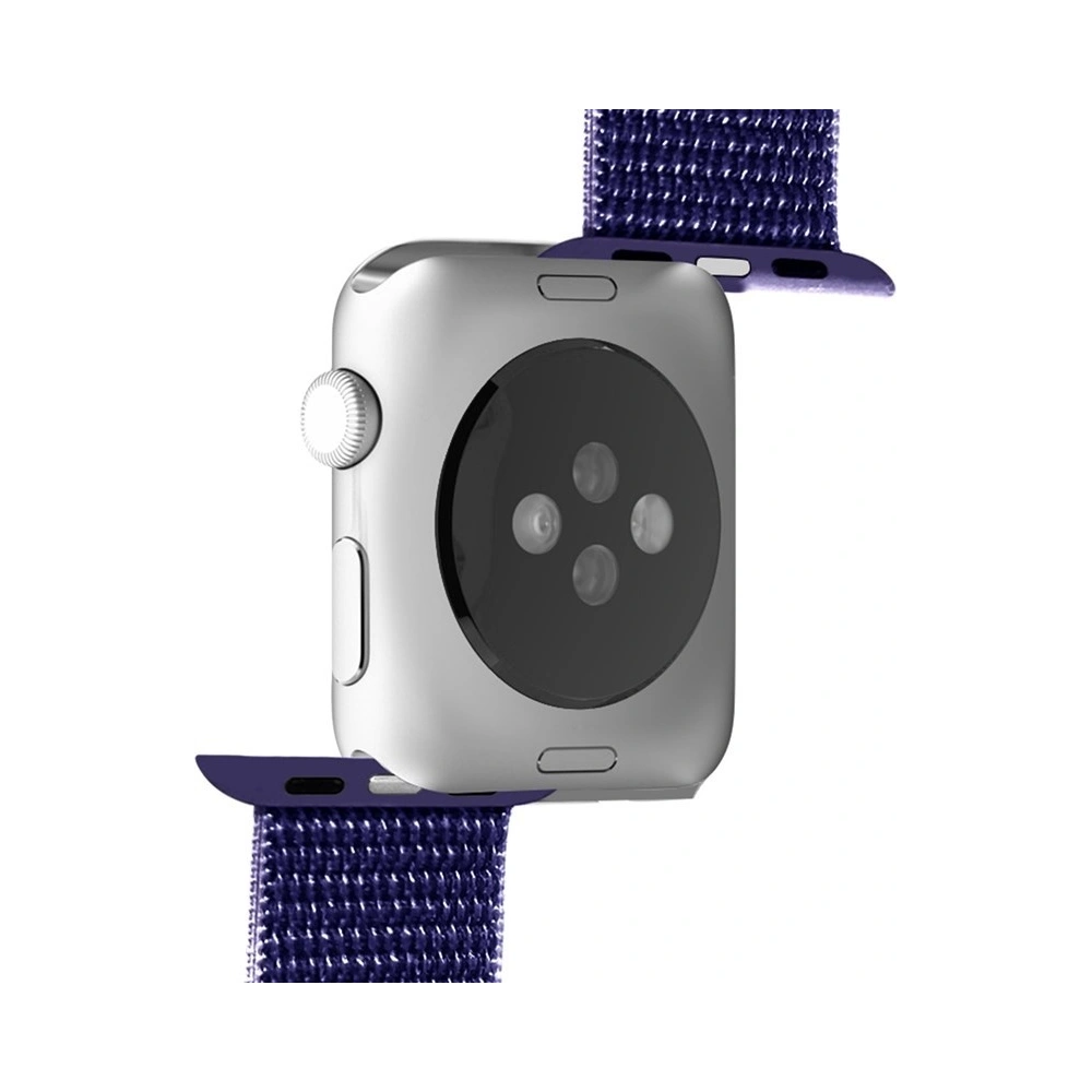 Hurtownia GSM - Nylonový pásku PURO Band Apple Watch 4/5/6/7/SE/8/9/Ultra 44/45/49mm (Námořnická modř/Černá) - PUR201NAV - {ean13} - Hurt