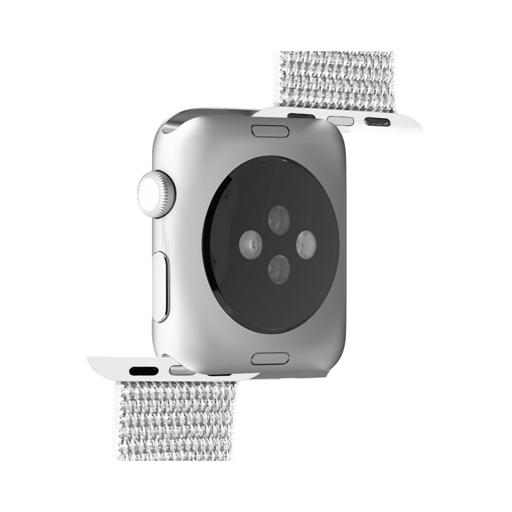 Hurtownia GSM - Nylonový pásek PURO Band Apple Watch 4/5/6/7/SE/8/9/Ultra 44/45/49mm (Bílý) - PUR201WHT - {ean13} - Hurt