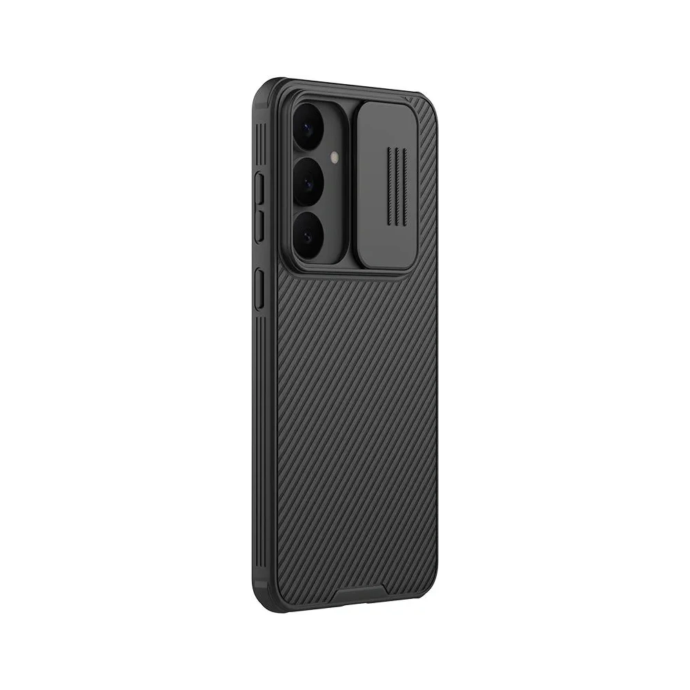Etui Nillkin Camshield Pro z osłoną aparatu Magnetic Samsung S25 FE, Black / Czarny