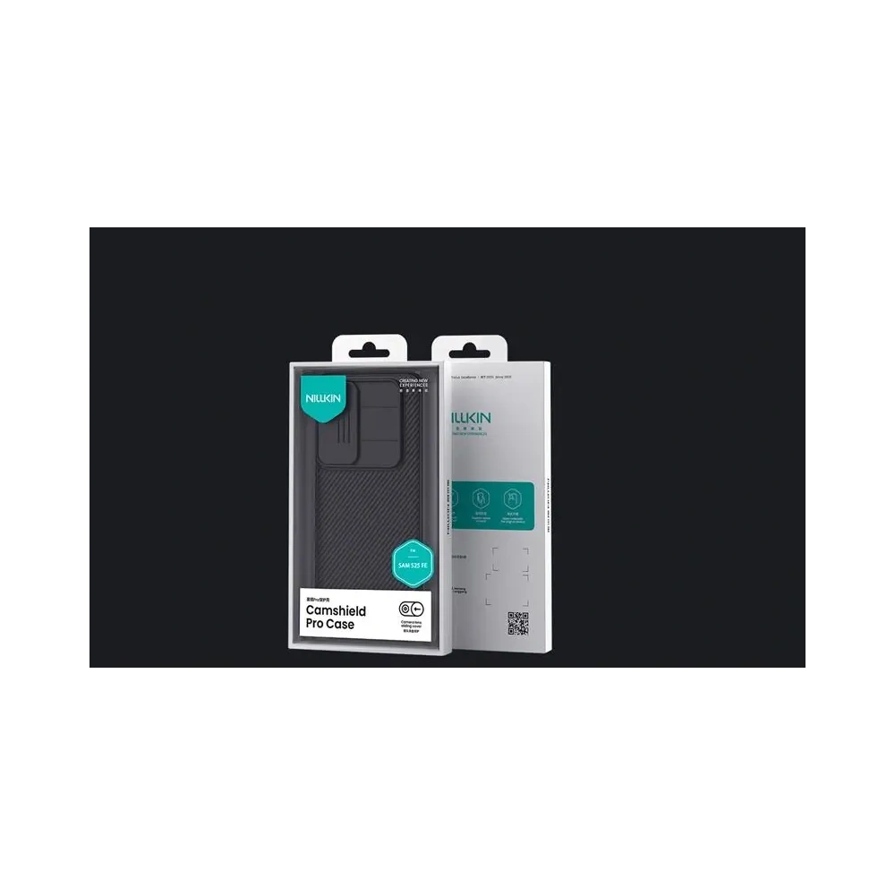 Etui Nillkin Camshield Pro z osłoną aparatu Magnetic Samsung S25 FE, Black / Czarny