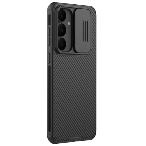 Etui Nillkin Camshield Pro z osłoną aparatu Samsung S25 FE Black / Czarny