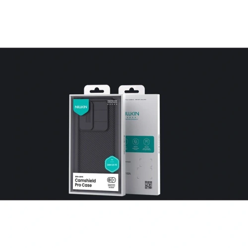 Etui Nillkin Camshield Pro z osłoną aparatu Samsung S25 FE Black / Czarny