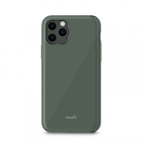 Moshi Distributor - 4713057259081 - MOSH064GRN - Moshi iGlaze Slim Hardshell Case for iPhone 11 Pro (Midnight Green) - B2B homescreen