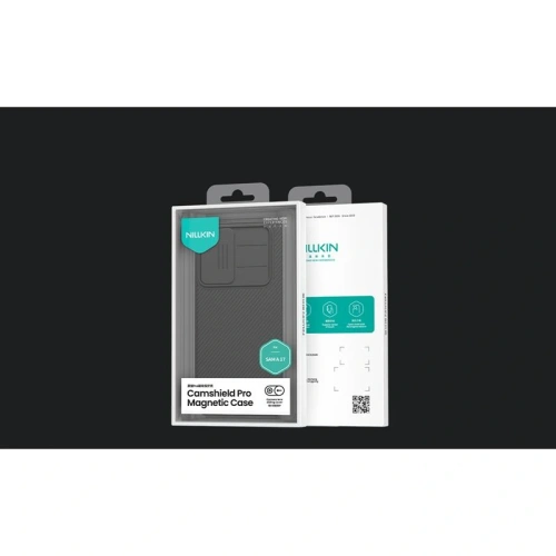 Etui Nillkin Camshield Pro z osłoną aparatu Magnetic Samsung A17 5G, Black / Czarny