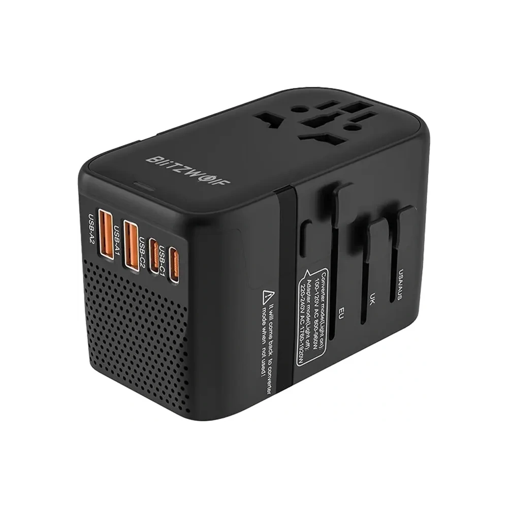 Uniwersalny Adapter podróżny EU / USA / AUS / UK BW-TA3 Uniwersalny Adapter podróżny EU / USA / AUS / UK BW-TA3