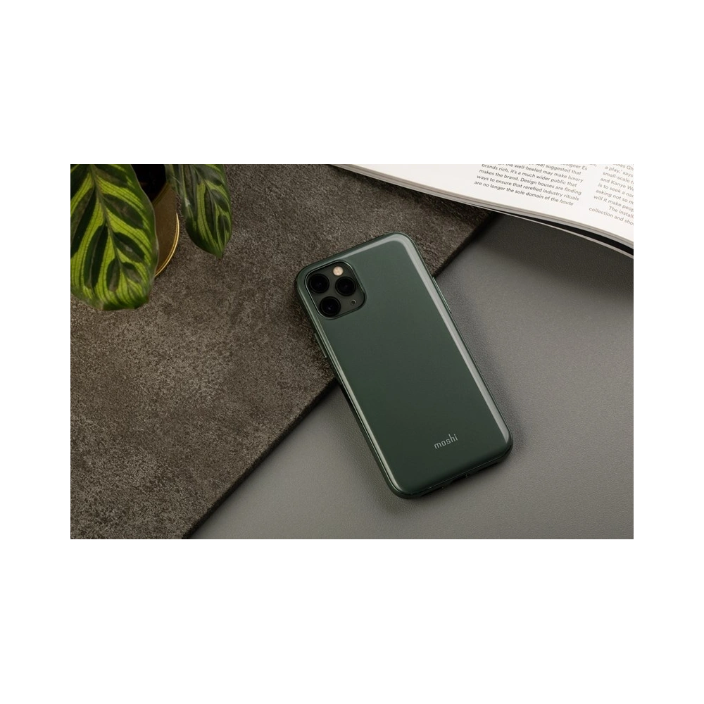 Wholesale Moshi iGlaze Slim Hardshell Case for iPhone 11 Pro (Midnight Green) - MOSH064GRN - {ean13} - Hurt
