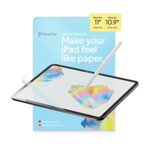 Folia ochronna imitująca papier Paperlike 3.0 do Apple iPad Pro 11" 2018 / 2020 / 2021 / 2022 / Air 10.9" 2020 / 2022 [2 PACK]