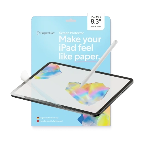 Folia ochronna imitująca papier Paperlike 3.0 do Apple iPad Mini 2021 / 2024 [2 PACK]