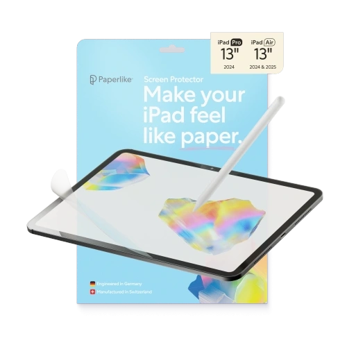 Folia ochronna imitująca papier Paperlike 3.0 do Apple iPad Pro 13" 2024 / 2025 / iPad Air 13" 2024 / 2025 [2 PACK]