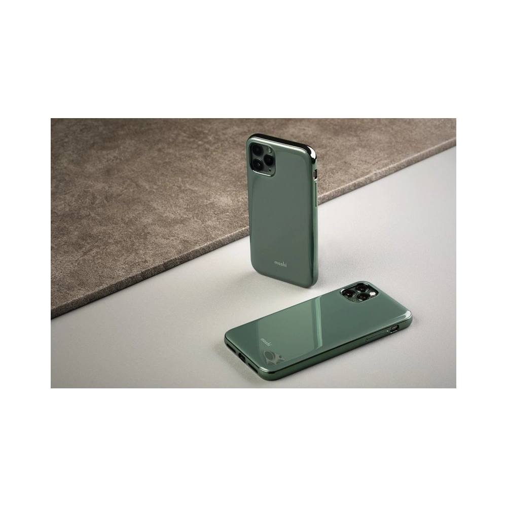 Wholesale Moshi iGlaze Slim Hardshell Case for iPhone 11 Pro (Midnight Green) - MOSH064GRN - {ean13} - Hurt