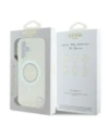 Etui Guess do Apple iPhone 16 Plus hardcase IML Rhinestones MagSafe biały