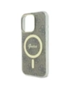 Etui Guess do Apple iPhone 16 Pro Max hardcase IML 4G MagSafe brązowy