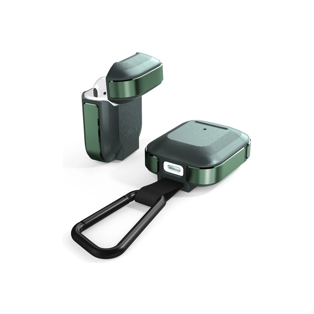 Wholesale X-Doria Defense Trek - Case for Airpods 1 & 2 Generation (Midnight Green) - XDR046GRN - {ean13} - Hurt