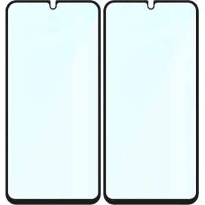 Szkło hartowane Bizon Glass Edge Duo do Samsung Galaxy A34 5G czarna ramka [2 PACK]