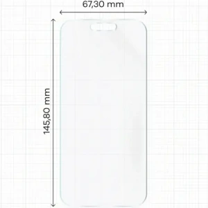 Folia matowa Bizon Glass Film Sun do Apple iPhone 17