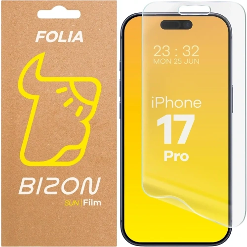 Folia matowa Bizon Glass Film Sun do Apple iPhone 17 Pro