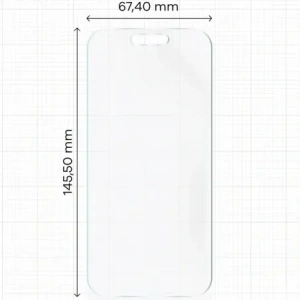 Folia matowa Bizon Glass Film Sun do Apple iPhone 17 Pro
