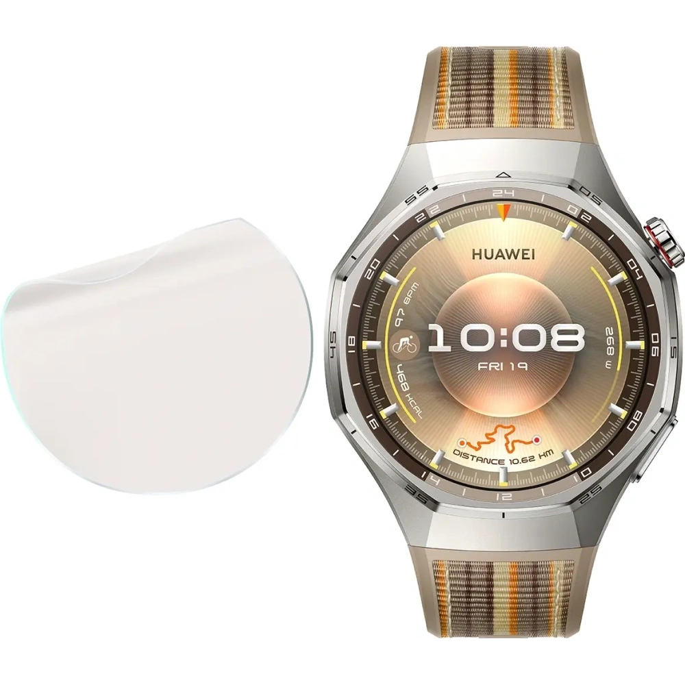 Folia matowa Bizon Glass Watch Film Sun do Huawei Watch GT6 Pro 46mm