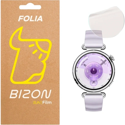 Folia matowa Bizon Glass Watch Film Sun do Huawei Watch GT6 41mm