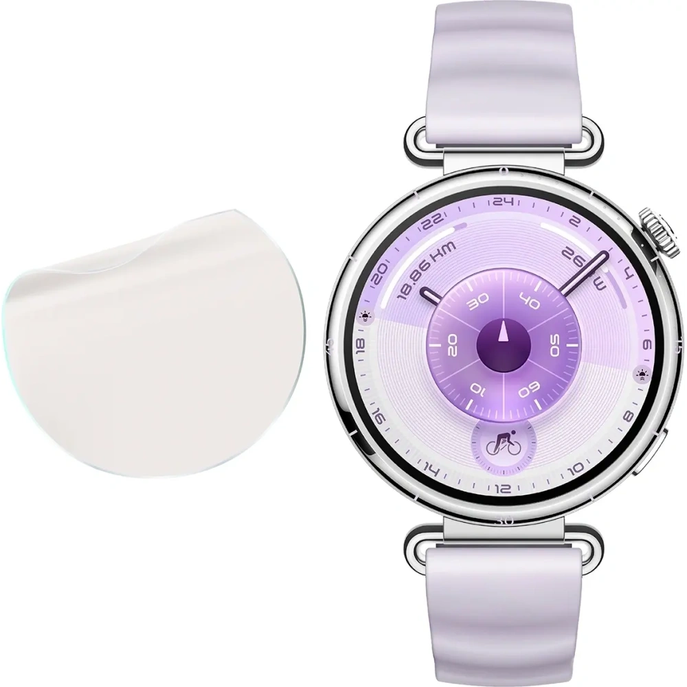 Folia matowa Bizon Glass Watch Film Sun do Huawei Watch GT6 41mm