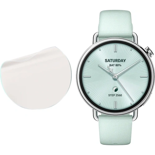 Folia matowa Bizon Glass Watch Film Sun do Xiaomi Watch S4 41mm