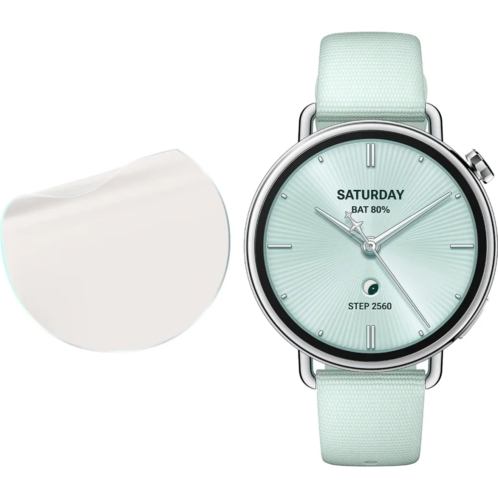 Folia matowa Bizon Glass Watch Film Sun do Xiaomi Watch S4 41mm Folia matowa Bizon Glass Watch Film Sun do Xiaomi Watch S4 41mm