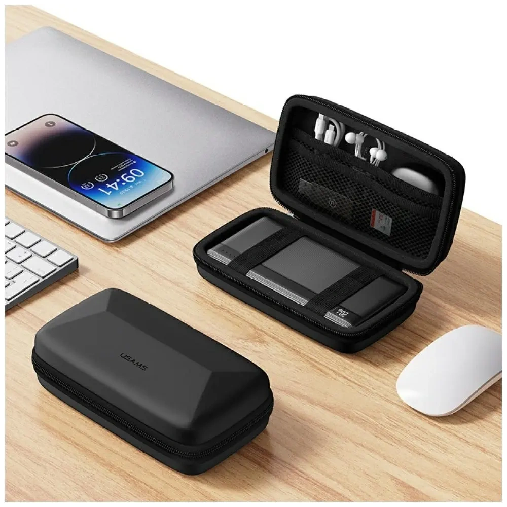 Etui / torba podróżna na akcesoria USAMS Series JX Jane06 czarny Etui / torba podróżna na akcesoria USAMS Series JX Jane06 czarny