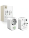 Adapter / przejściówka Tech-Protect TA100 Travel Adapter UK / EU White Adapter / przejściówka Tech-Protect TA100 Travel Adapter UK / EU White