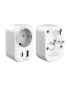 Adapter / przejściówka Tech-Protect TA100 Travel Adapter UK / EU White Adapter / przejściówka Tech-Protect TA100 Travel Adapter UK / EU White