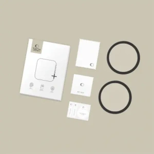 Szkło hybrydowe Tech-Protect Glass Flex+ do Garmin Venu 4 41mm Black [2 PACK]