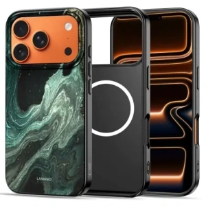 Etui Tech-Protect Lamano MagSafe do Apple iPhone 17 Pro Max Verde Aura