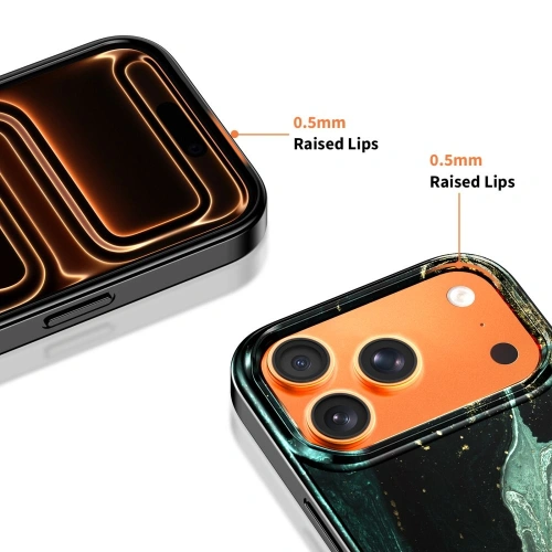 Etui Tech-Protect Lamano MagSafe do Apple iPhone 17 Pro Max Verde Aura