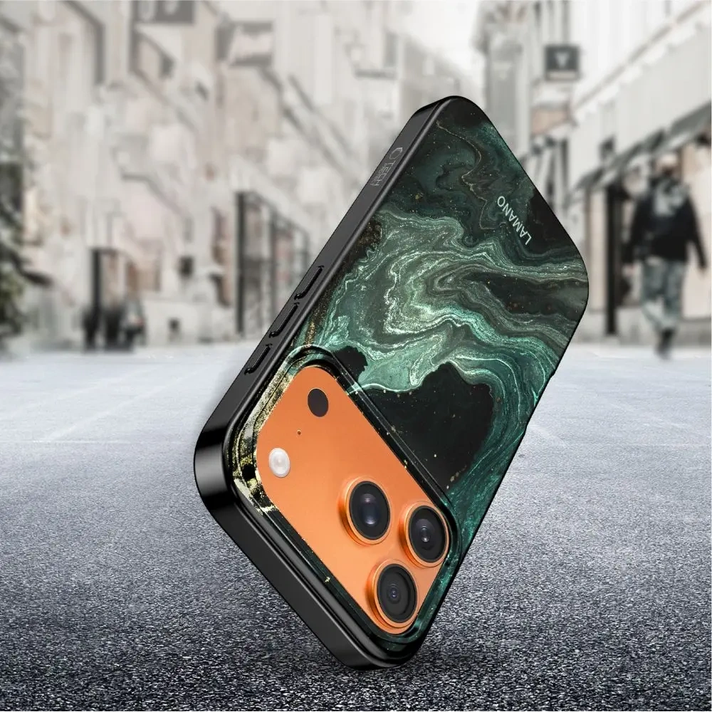 Etui Tech-Protect Lamano MagSafe do Apple iPhone 17 Pro Verde Aura