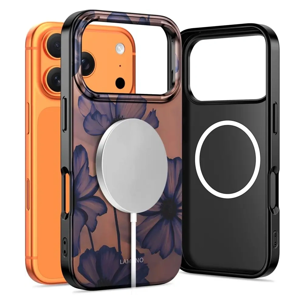 Etui Tech-Protect Lamano MagSafe do Apple iPhone 17 Pro Velvet Night