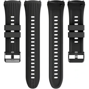 Silikonowy pasek Bizon Strap Watch Silicone T do Huawei Watch 5 46mm czarny