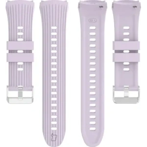 Silikonowy pasek Bizon Strap Watch Silicone T do Huawei Watch 5 46mm fioletowy