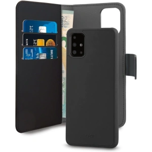Hurtownia GSM - Etui PURO Wallet Detachable 2w1 Samsung Galaxy A51 (czarny) - PUR205BLK - {ean13} - Hurt