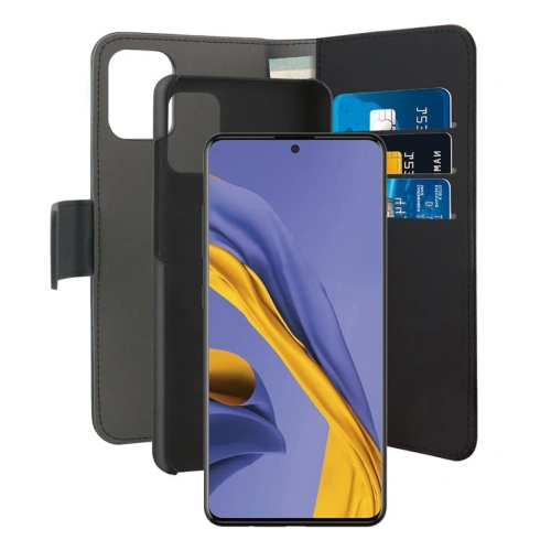 Etui PURO Wallet Detachable 2w1 Samsung Galaxy A51 (czarny)