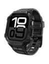 Etui z paskiem Spigen Rugged Armor Pro V2 do Apple Watch 10 / 11 42mm Matte Black Etui z paskiem Spigen Rugged Armor Pro V2 do Apple Watch 10 / 11 42mm Matte Black