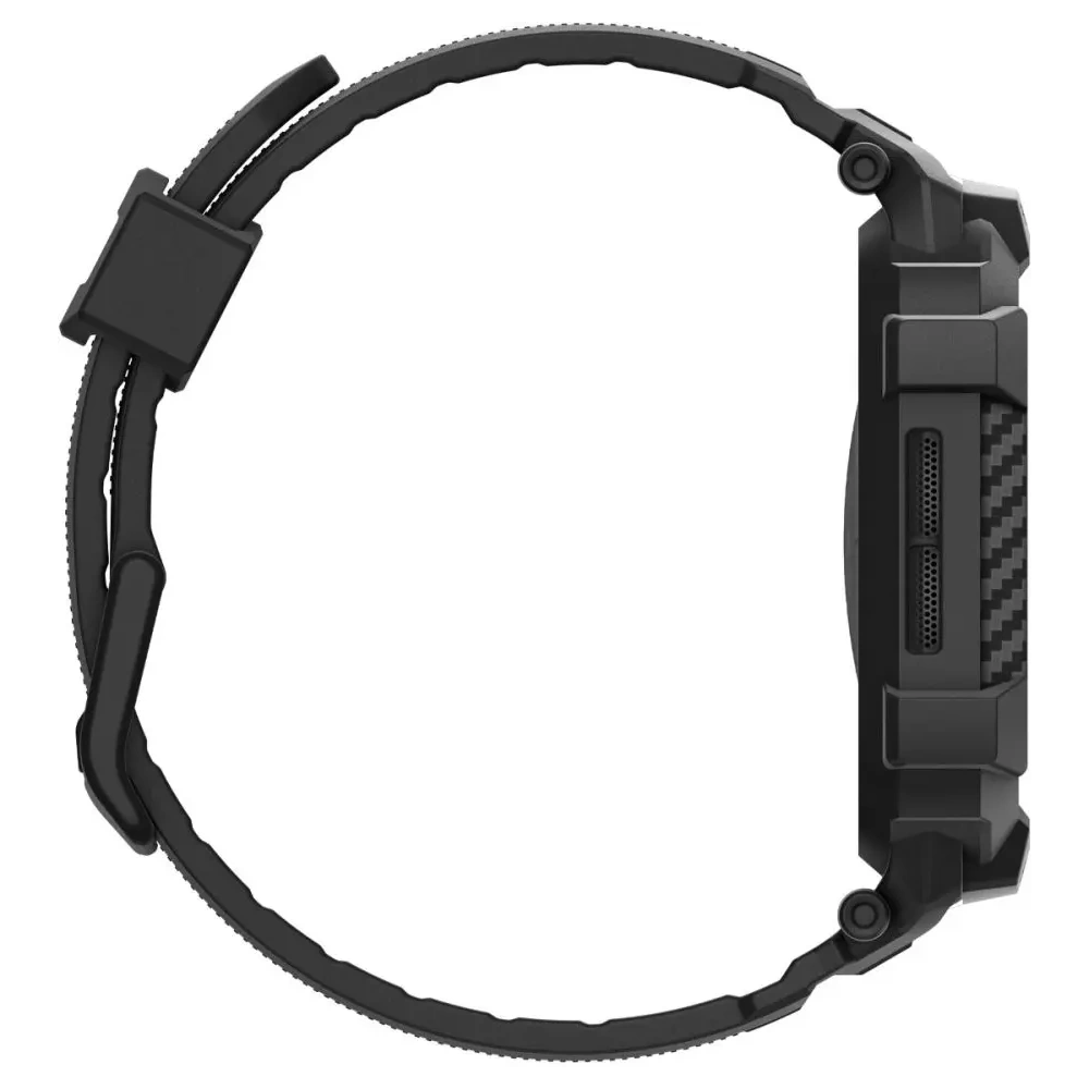 Etui z paskiem Spigen Rugged Armor Pro V2 do Apple Watch 10 / 11 42mm Matte Black Etui z paskiem Spigen Rugged Armor Pro V2 do Apple Watch 10 / 11 42mm Matte Black