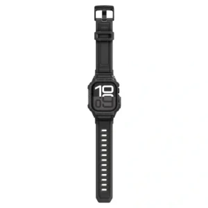 Etui z paskiem Spigen Rugged Armor Pro V2 do Apple Watch 10 / 11 42mm Matte Black