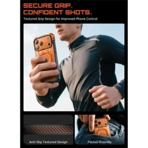 Etui Supcase Unicorn Beetle Grip Mag MagSafe do Apple iPhone 17 Pro Clear/coral Etui Supcase Unicorn Beetle Grip Mag MagSafe do Apple iPhone 17 Pro Clear/coral