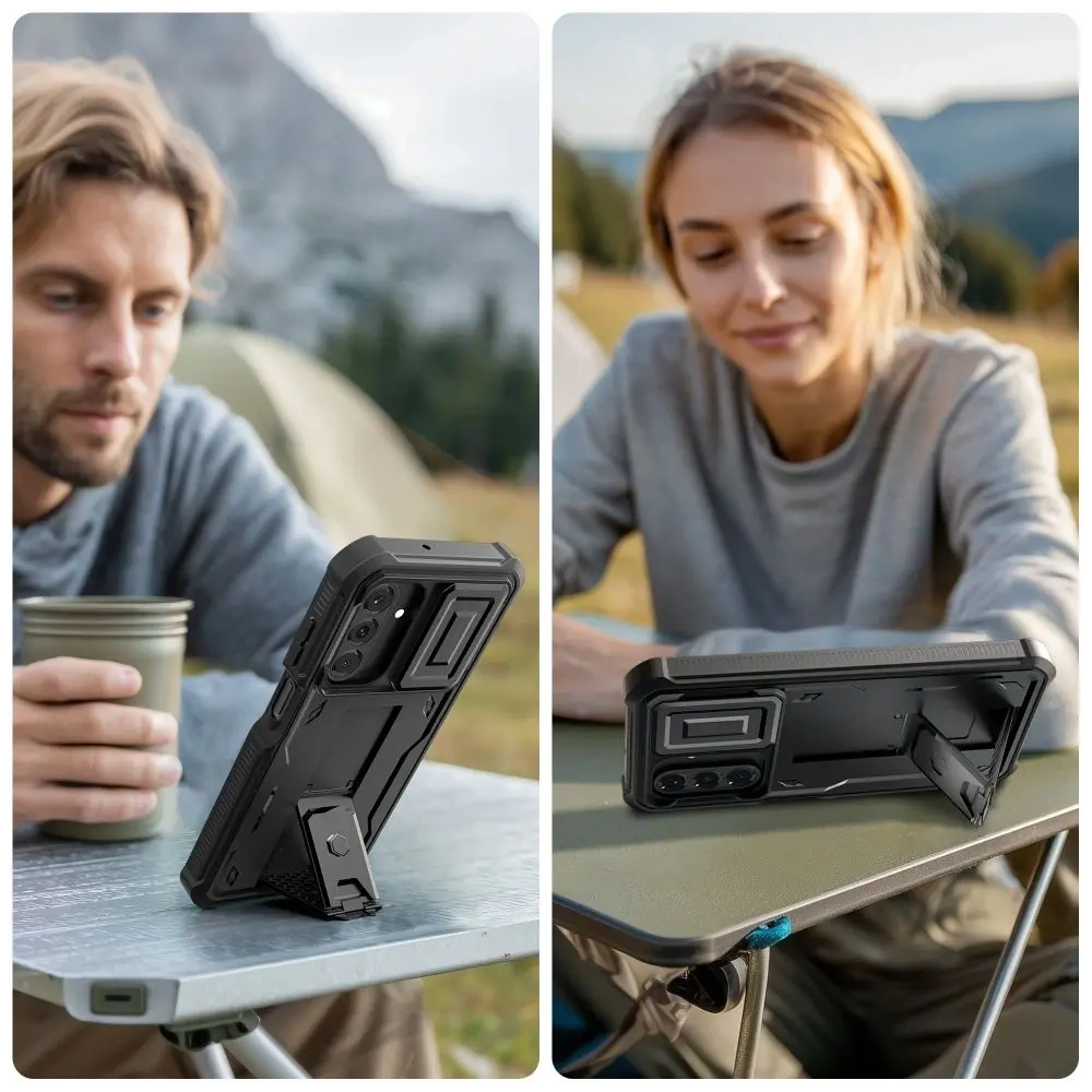 Etui Tech-Protect Kevlar Cam+ do Samsung Galaxy A17 4G / 5G Black Etui Tech-Protect Kevlar Cam+ do Samsung Galaxy A17 4G / 5G Black