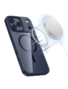 Etui Tech-Protect Magmat MagSafe do Apple iPhone 17 Pro Max Deep Blue/clear