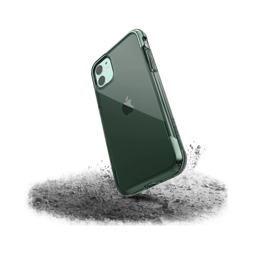 Hurtownia GSM - Etui X-Doria Defense Air Apple iPhone 11 (Test pádu 4m) (Midnight Green) - XDR053GRN - {ean13} - Hurt