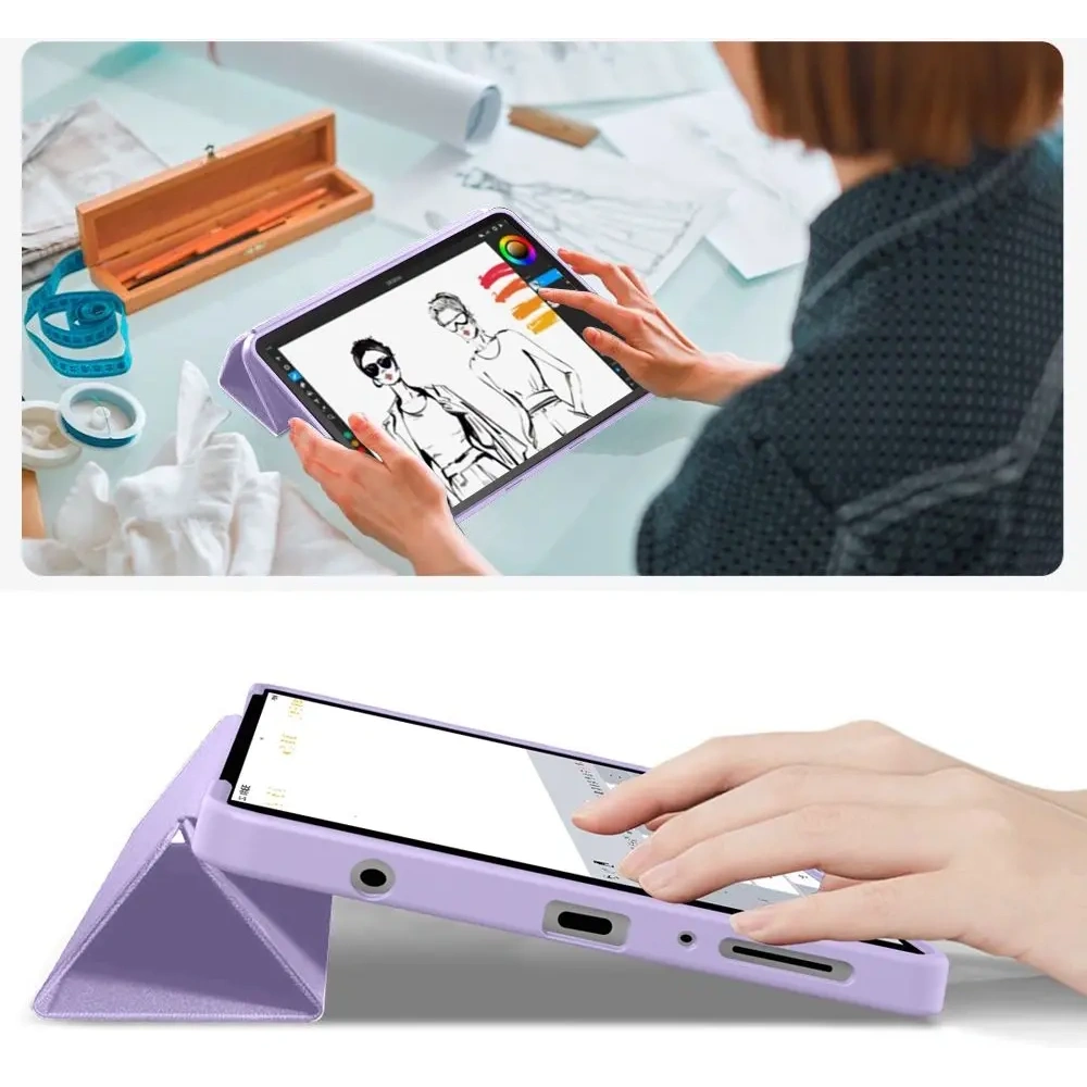 Etui Tech-Protect SmartCase do Samsung Galaxy Tab A9 / A11 8.7 X110 / X115 / X133 / X135 Violet Etui Tech-Protect SmartCase do Samsung Galaxy Tab A9 / A11 8.7 X110 / X115 / X133 / X135 Violet