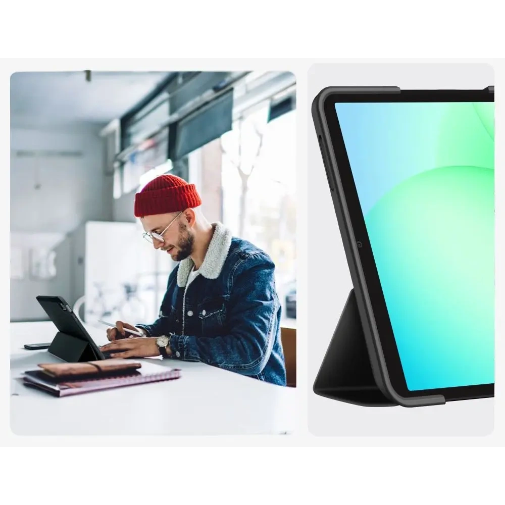 Etui Tech-Protect SmartCase do Samsung Galaxy Tab A9 / A11 8.7 X110 / X115 / X133 / X135 Black Etui Tech-Protect SmartCase do Samsung Galaxy Tab A9 / A11 8.7 X110 / X115 / X133 / X135 Black
