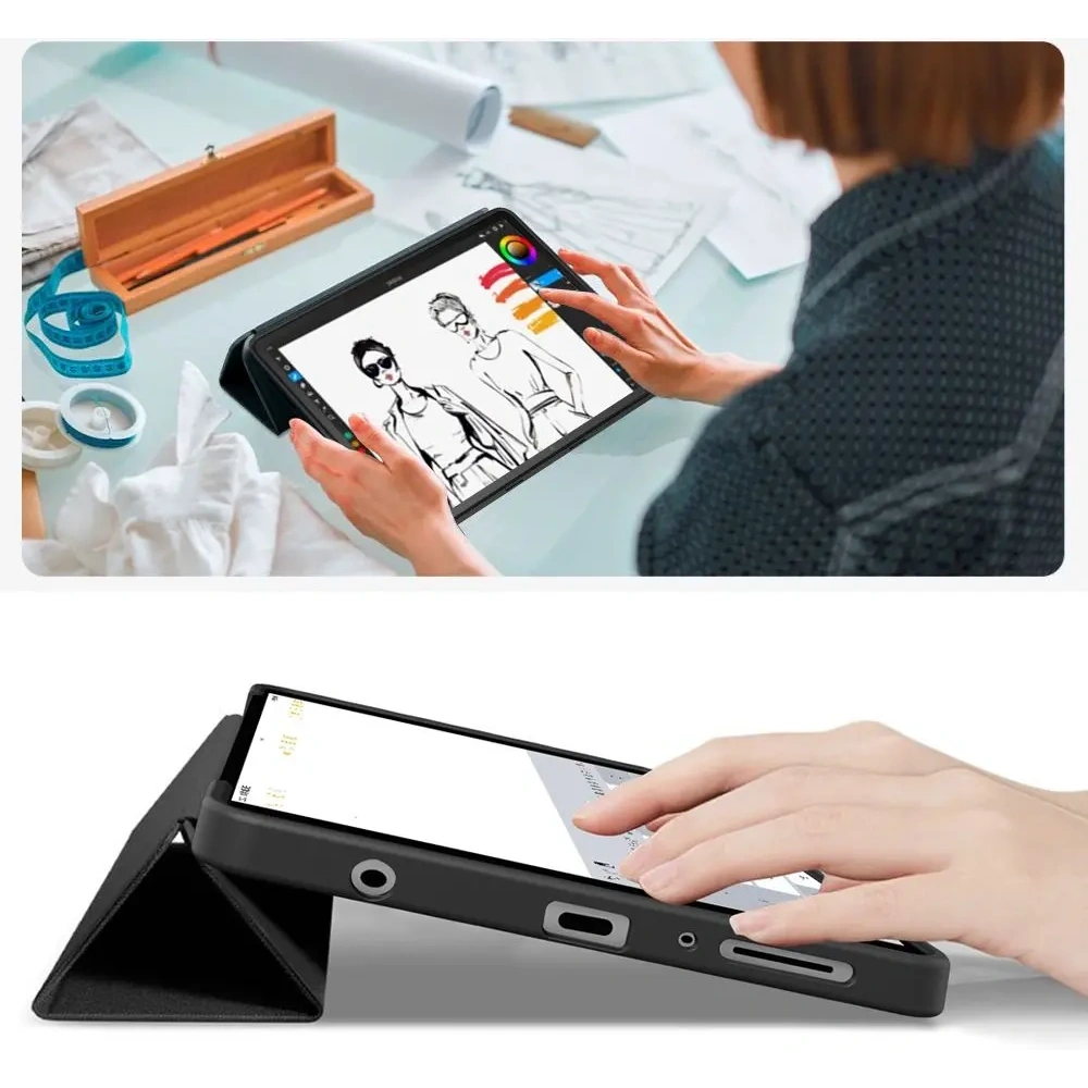 Etui Tech-Protect SmartCase do Samsung Galaxy Tab A9 / A11 8.7 X110 / X115 / X133 / X135 Black Etui Tech-Protect SmartCase do Samsung Galaxy Tab A9 / A11 8.7 X110 / X115 / X133 / X135 Black