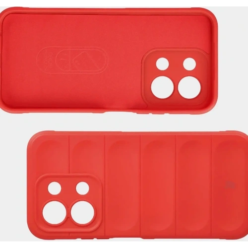 Pancerne etui Bizon Case Tur do Xiaomi Redmi 15C 4G / 5G / POCO C85 4G czerwone